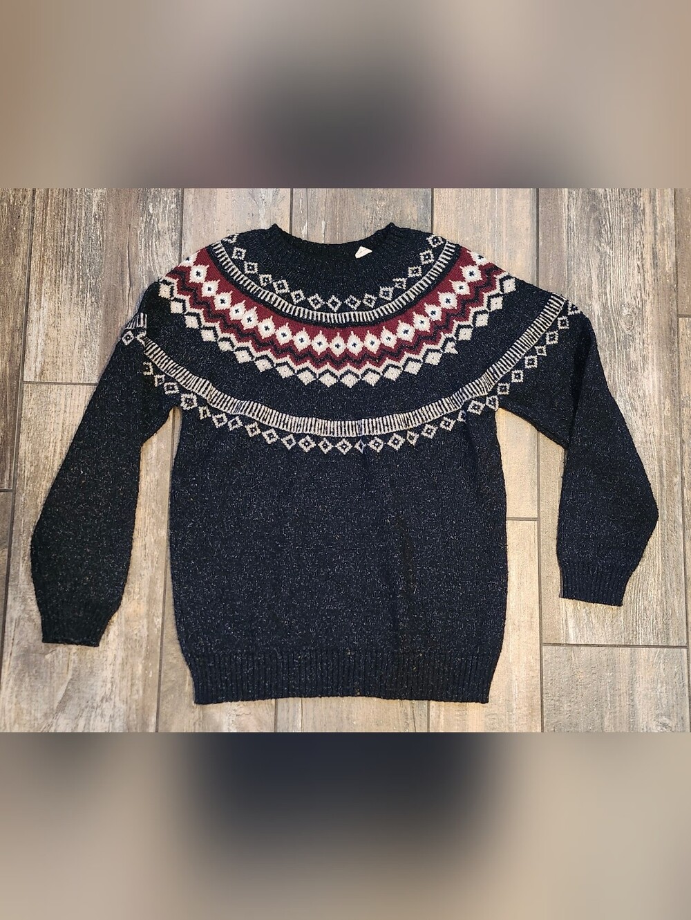 Original Weatherproof Vintage Fair Isles Sweater